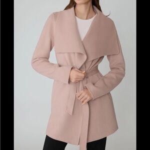 Like new beautiful pink Hot & Delicious wrap coat!!